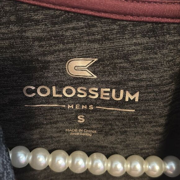 Colosseum Dark Gray Polo Shirt Mississippi State size small - Picture 4 of 5